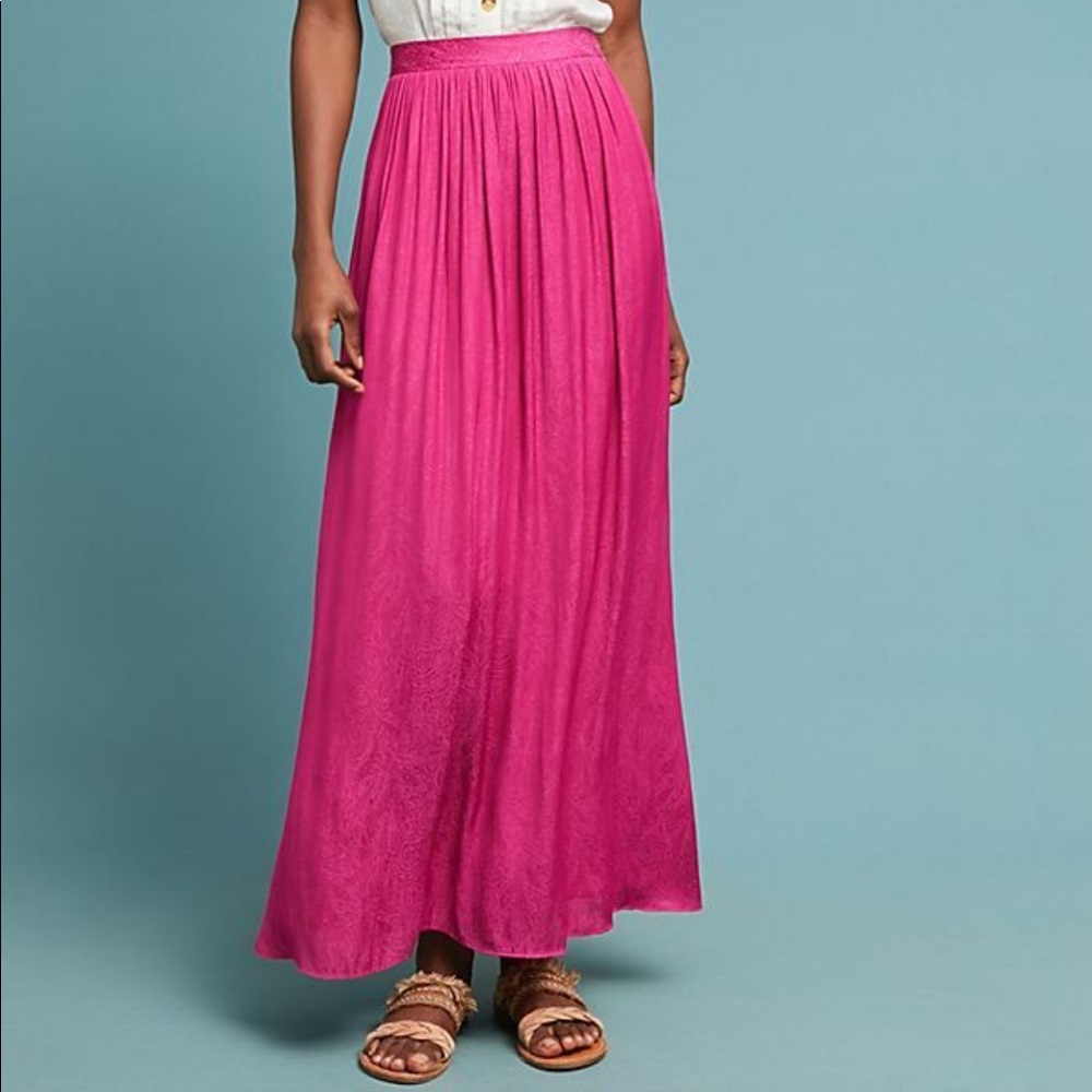 BCBGMAXAZRIA Fuschia Sofia Skirt